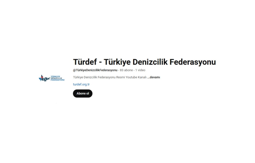 Üyelerimizin sorunlarına değinilen konularda daha çok etkin bir kamuoyu yaratmak amacı ile Türkiye Denizcilik Federasyon YouTube kanalımız yayına alındı.